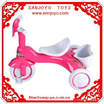 2014 venta caliente de alta calidad de tres ruedas en bicicleta juguete Kid Ride Trike niños triciclo bicicletas de bebé HT-5310